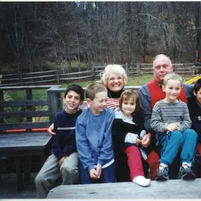 Sue Crane and grandkids