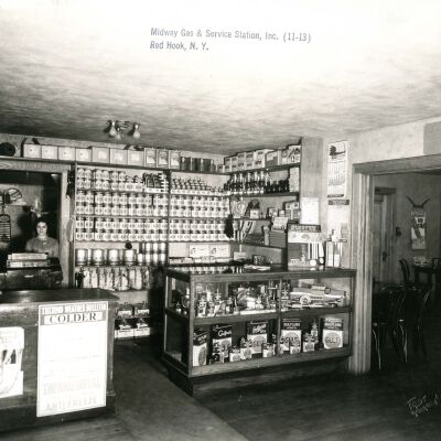 Interior, Midway Gas & Service Station