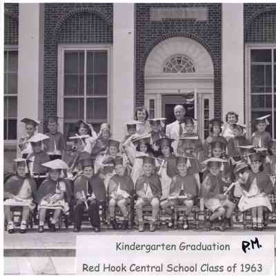 Red Hook Central School Kindergarten Class of 1963, taken 1951