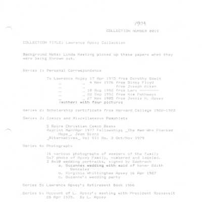 original EBHS Listing