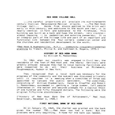 Transcriptions of Articles related to the Bank
