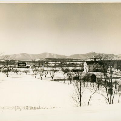 Upper Red Hook Snow Scene, 1940