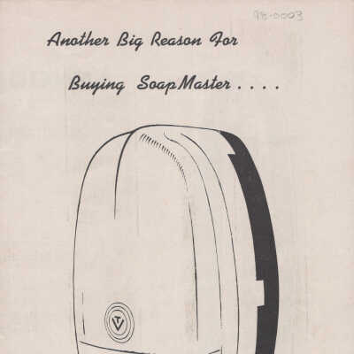 Voorhis-Tiebout Co. 'Soapmaster' flyer