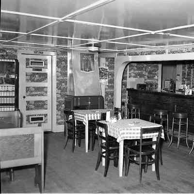 Idle Hour Bar Interior, Tivoli, 1953