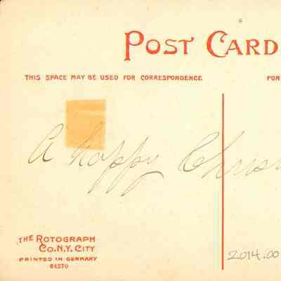 Back of card