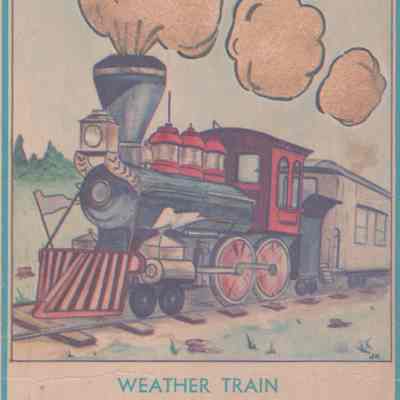 Hygroscopic Card for Weather Forecasting