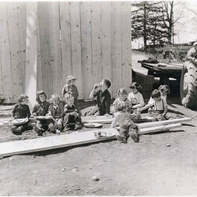 Thomson Property Barn Raising