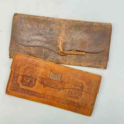 2 Leather Wallets