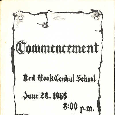 1965 RHCS Commencement Program