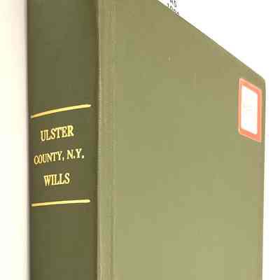 Ulster County, N.Y. probate records