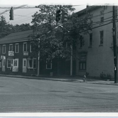 Corner, South Broadway and East Market St.