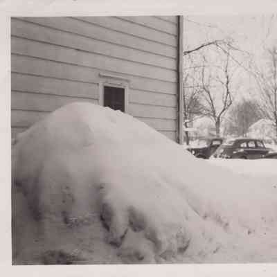 Snowstorm in Red Hook, NY