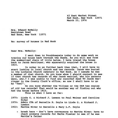 42 East Market St. Information
