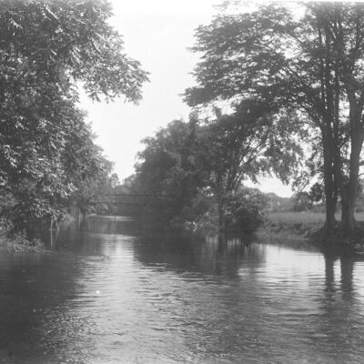 Roe Jan, looking south at bridge