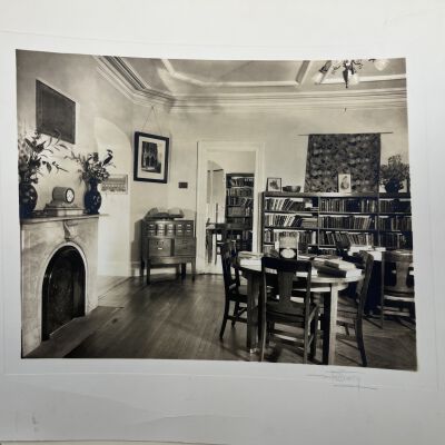 Interior Red Hook Public Library c 1935