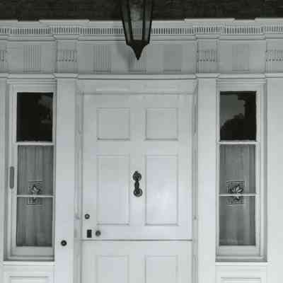 Maizeland - Entrance doorway, detail - 1966