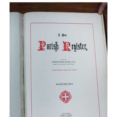 Christ Church Parish Register, 1928-1958