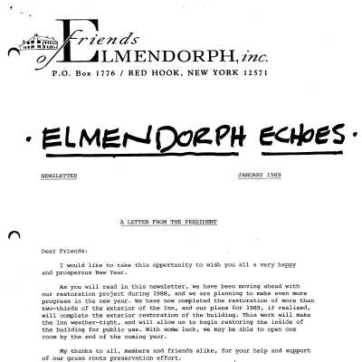 1989-1 FOE Newsleter