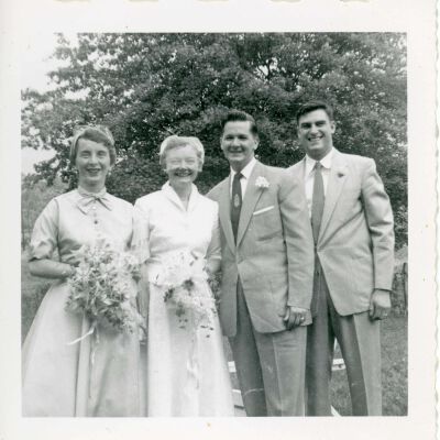 Margaret (Riddleburgh) Doty on her wedding day