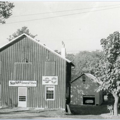 Navin's General Store exterior, Barrytown, 1980