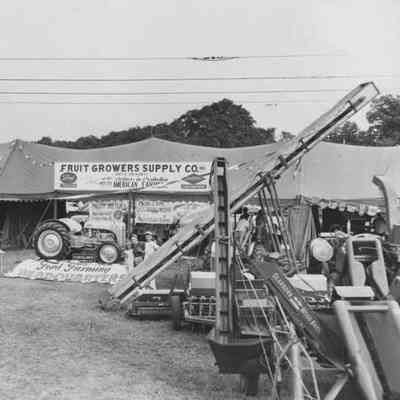 Fruit Growers Supply tent at Dutchess County Fair