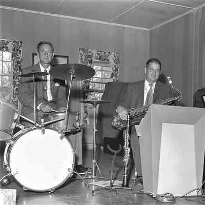 Vic Dedrick Band in Tivoli, 1960