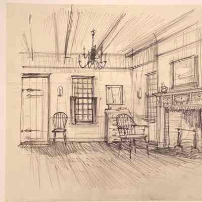 The Elmendorph Tap Room, illustration