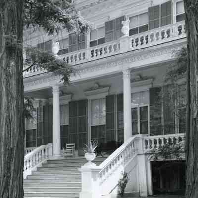 Montgomery Place - West Facade - 1966