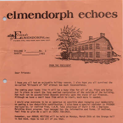 1983-1 FOE Newsletter
