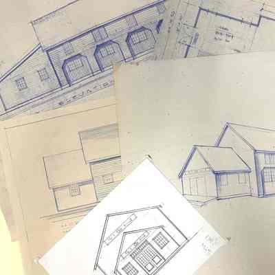 Herman Gorgen's Architectural Drawings for Elmendorph Carriage Barn