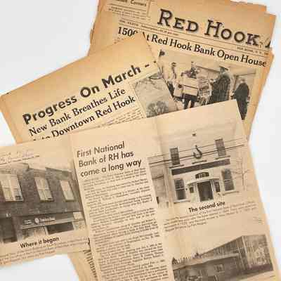 Bank Newspaper Clippings