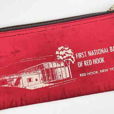 First National Bank of Red Hook Money Bag