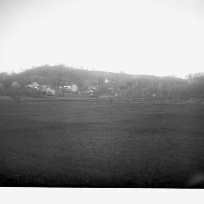 View of Upper Red Hook Village across field