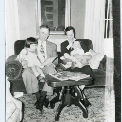 Ethel and Clint Gallagher & Karen and Debbie Holt