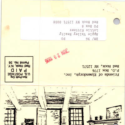 FOE notecard, 1996