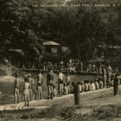 The Swimming Pool, Camp Tivoli, Madalin, N.Y.