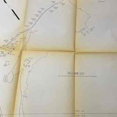 Survey maps of the Lands of the Osborne Estate (Callendar House).