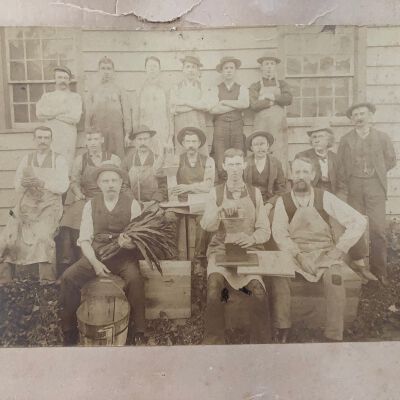 Red Hook Tobacco Factory workers c 1880