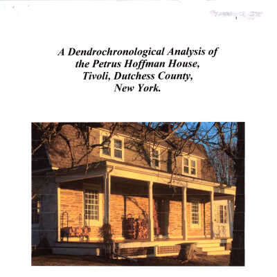 Petrus Hoffman House Dendrochronological Report