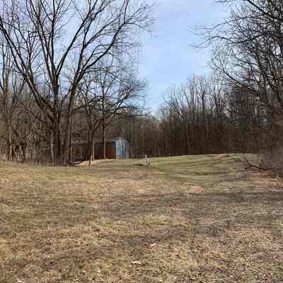 Site of former Zitz House at 376 Stone Church Road: Photo taken March 1, 2023
