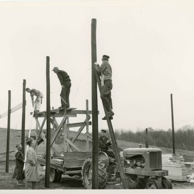 Raised Wooden Lift