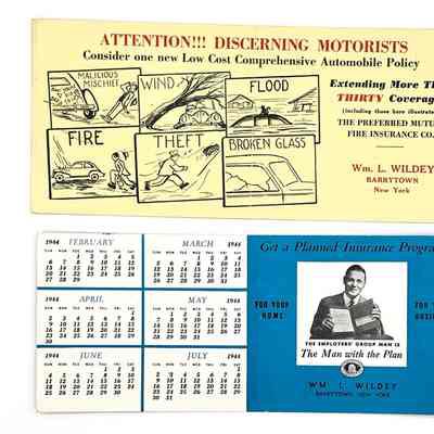 Advertising Cards for Insurance