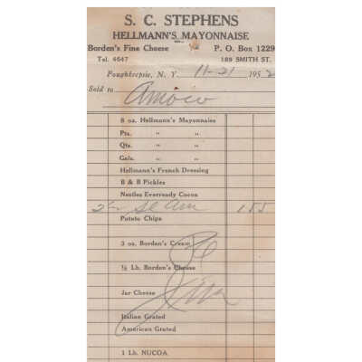 multiple receipts - click to view all