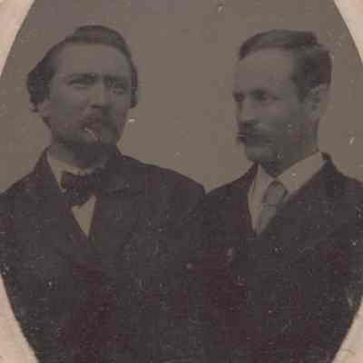 Robert R. Gibbes & Unidentified Man