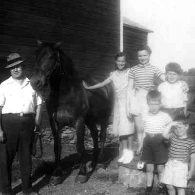 O'Neill Family on the Farm