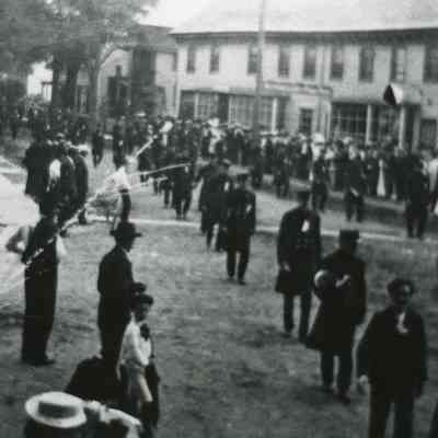 Volunteers Marching East Market Street