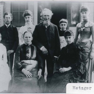 The Metzger Family and Friends (ID'd in Description)