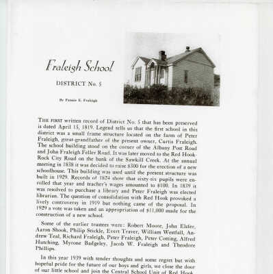 Articles mentioning Fraleigh farm