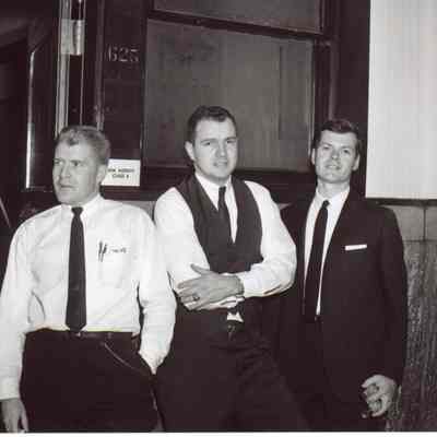 Bill O'Neill with fellow FBI agents