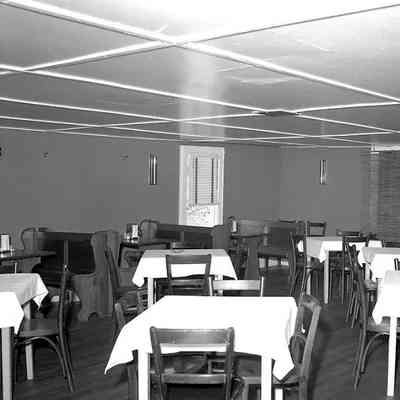 Kay's Brau House Dining Area Rt 9G Tivoli 1958